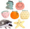 FmtwPhn Lot de 6 petits jouets interactifs pour animaux domestiques, chatons, souris, lapins après les voyages à l'intérieur de la maison