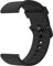 Mugust Cinturino per Orologi da 22mm Gomma, Cinturini di Ricambio in Silicone con Rilascio Rapido, Cinturini in Morbida con Fibbia in Metallo per Uomo e Donna (Nero)