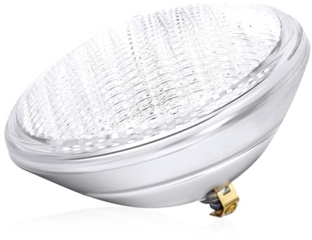 AHJ luz blanca Luz Piscina, Foco Piscina Led, Iluminación Subacuática para Piscina PAR56 36 W, Luces para Piscina, IP68 Iluminación, Ángulo de 120 °, Iluminación para Piscina, [12 V CA/DC]