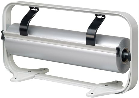 Papierabroller Halterung für große Rollen Geschenkpapier - Montage auf dem Tisch (Tischabroller) - von HUTNER (75cm)