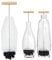 32 cm Flaschenbürste für Sodastream – 2er Pack Mit ergonomischem Griff, weißen Borsten&Schwarz Schwamm–Ideal für Glas- und Duo-Kunststoffflaschen – Kraftvolle Reinigung ohne Kratzer