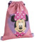 Minnie Mouse Turnbeutel Sportbeutel Kindergartentasche geeignet als Gymsack, Rucksack, Spieltasche, Schuhbeutel (Hellrosa)