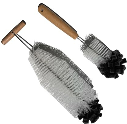 Long Handle Water Bottle Brush Kettle Cleaner Sports Bottle Island with Sponge Head for Dishwasher Kitchen for Drinking Bottles