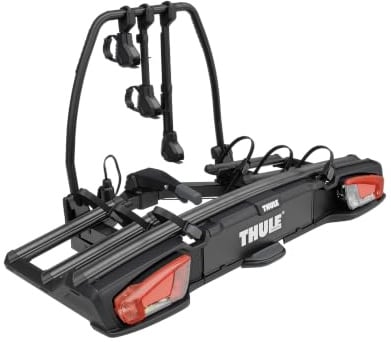 Thule Velospace 3 Plattform-fahrradträger Für Anhängerkupplungen Black, 3(4) Bikes