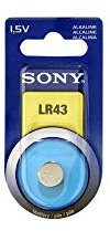 Sony Alkaline Knopfzelle LR43
