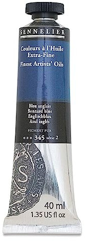 SENNELIER Artists' Extra Fine Oil, 40 ml Tube, Series 2, Bonnard Blue, (10-130411-345)