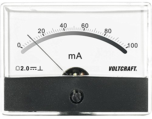 VOLTCRAFT AM-86X65/100MA AM-86X65/100MA Einbau-Messgerät AM-86X65/100mA/DC Drehspule