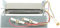 Spares2go Heater Element + Thermostats for Indesit IS70 IS70C ISC70CS IS70CS ISS70 IS70CEX Tumble Dryer (2200W)