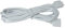 Lumonic 2m RGBW LED Verlängerungskabel weiss Steckverbinder 5 Pin Buchse & Stecker - RGB-Kabel Abmessungen 16x6mm - Für Stromversorgung oder Verlänger