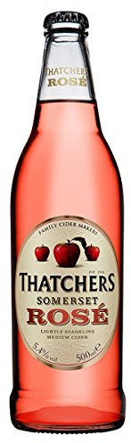 Thatchers Rosé Sparkling Medium Somerset Cider 500ml (Pack of 6 x 500ml)