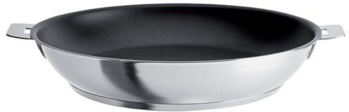 Cristel PH28QLE Poêle, INOX, 28 cm