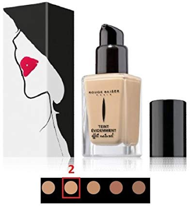 ROUGE BAISER TEINT EVIDEMMENT EFFET NATUREL 02