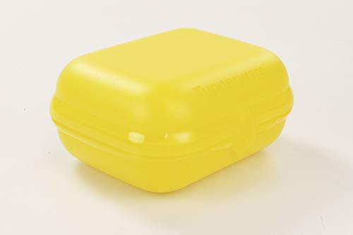 TUPPERWARE To Go Twin gelb Brotdose Box Behälter Dose Brot Größe 3