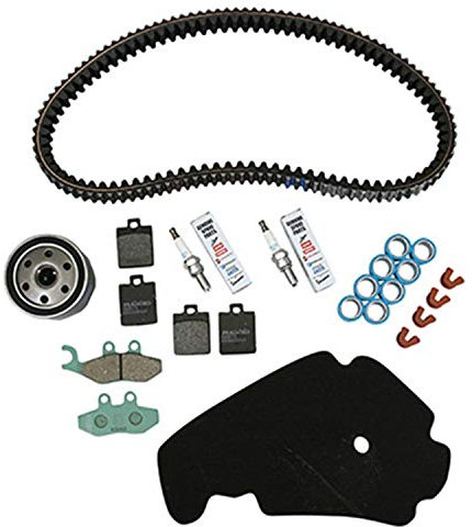 KIT ENTRETIEN MAXISCOOTER ORIGINE PIAGGIO 500 MP3 2007>2013 (AVEC GUIDES VARIATEUR) -1R000376-