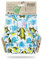Petit Lulu Maxi NachtWindel | Höschenwindel (7-16 kg) Klett | Fluffy Organic | Bambus natürliche wiederverwendbare Stoffwindeln | Ohne Polyester (Kliene Elefanten)