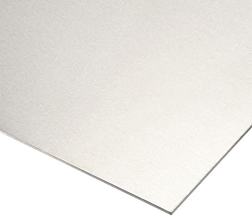 sourcing map Hoja de aluminio, placa de aluminio de 300 mm x 150 mm x 2 mm de espesor 5052