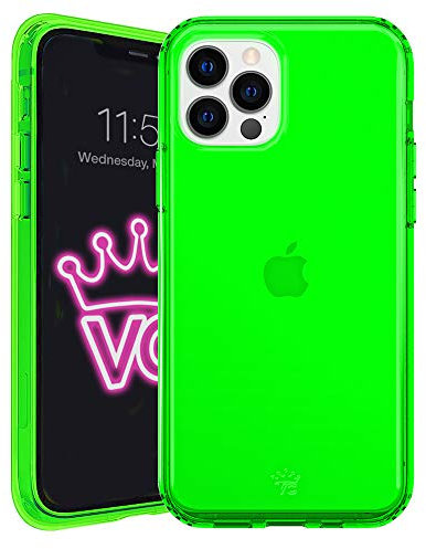 VELVET CAVIAR for iPhone 13 Pro Max Case - 10ft Drop Tested - Neon Green