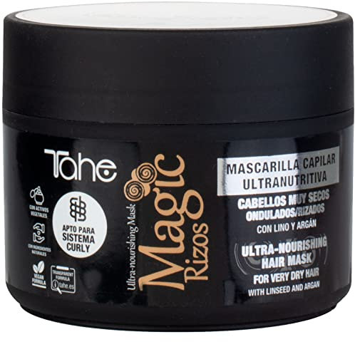 Tahe Magic Rizos Mascarilla capilar ultranutritiva para cabellos muy secos y rizados (300 ml)