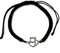 BRACELET MACRAME CHAT COEUR EN ARGENT, Argent sterling