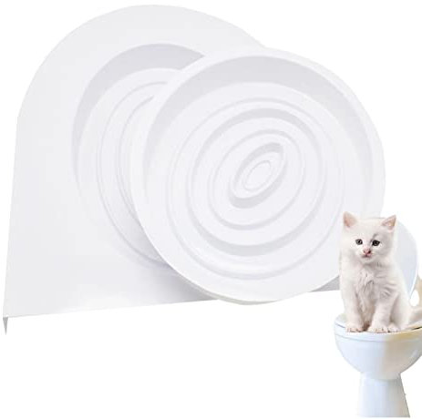 Cat Toilet Train | Reusable Kitten Potty Training System - Animal Toilet Cat Training Tray Able to teach the cat to go to the toilet on its own