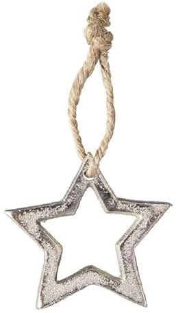 mica Living Dekohänger Sternsilhouette - ca. 6 cm Weihnachtsdeko, Winter Dekoration