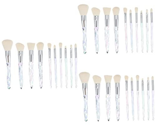 Angoily Ensemble De 30 Pinceaux De Maquillage Fond De Teint Eye-liner Blush