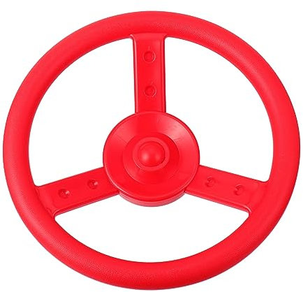 HEMOTON Outdoor Spielplatz Lenkrad Mit Drehgeräusch Buntes Kunststoff-Steuerrad Swing Accessory Für Schaukeln Vielseitiges Freizeitspielzeug Für Junge Mädchen Garten Und Spielplatz