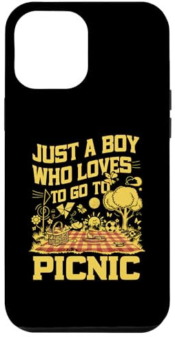 Hülle für iPhone 14 Pro Max Picnic | Just a Boy Who Loves to Go to Picnic