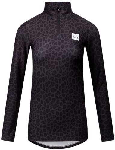 Eivy Jouney Top T-Shirt, Black Leopard, S EU