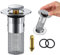 Tamis Cuisine,Filtre Evier Cuisine,Filtre Evier,Bonde Lavabo Universel, Bouchon de Lavabo Pop-Up, Flitre de Vidange Anti-Blocage avec Panier-Filtre Amovible (1)