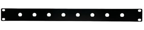 Generic 19 Audio Rack Mount Kit 1U Front Panel with 8 Hole Port for Wireless Microphone Antenna Locating Distributor on Flight Case