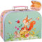 alles-meine.de GmbH Koffer/Kinderkoffer - Motivwahl - GROß - Waldtiere - 26 cm - ideal für Spielzeug und als Geldgeschenk - Pappkoffer - Puppenkoffer - Kinder - Pappe Karton - ..