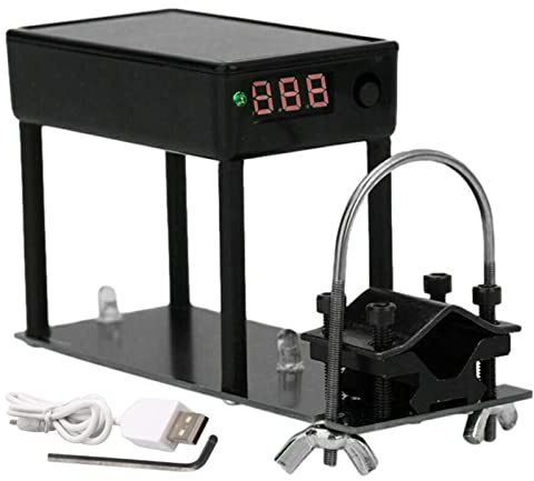 Chronograph-Geschwindigkeitstester, tragbar, präziser ballistischer Chronograph, Geschwindigkeitsmesswerkzeug mit Überlastschutz, Kurzschlussschutz