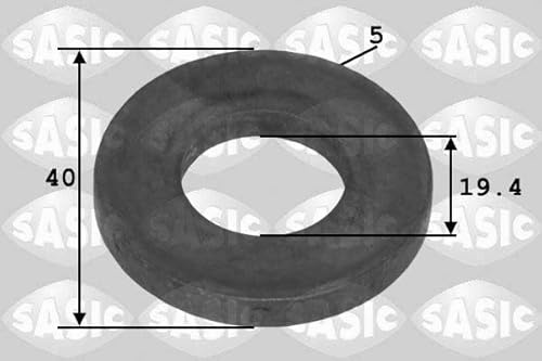SASIC 8706030 Washer Pulley Crankshaft 5 mm 19.4 mm 40 mm
