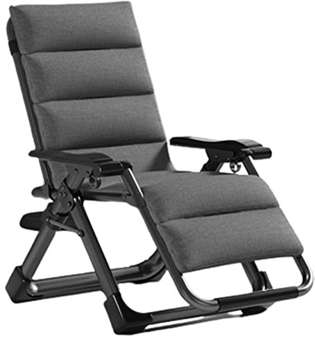 Sillón reclinable de Gravedad Cero, Tumbona para Patio Exterior, Respaldo Ajustable, sillón de Interior para Patio, jardín, Piscina, C