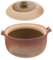 SOLUSTRE casseruola pentola antiaderente pentola da forno cottura in pentola di terracotta padella di terracotta per cucinare pentole in terracotta vaso di terracotta cinese Argilla