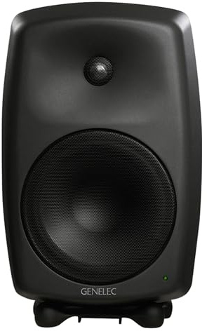 Genelec 8050BPM Enceinte de Monitoring pour Studio d’Enregistrement, 270 W, Filaire, bidirectionnelle, XLR, de 32 à 25 000 Hz, Noir