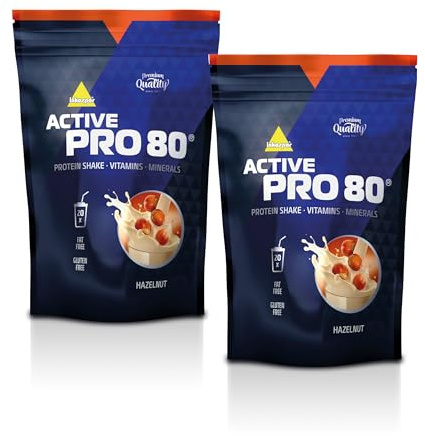 Inko Active Pro 80 Beutel 2er Pack (2x500g) Haselnuss (D)