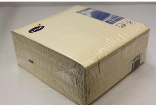 Duni Servietten Champagne 4lagig 40x40cm (50 Stck. Packung)