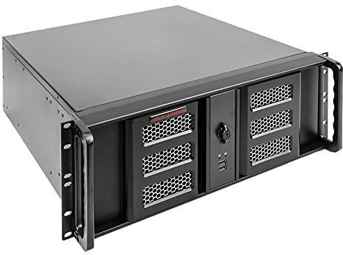 RackMatic - Boîtier châssis Rack 19 IPC ATX 4U 3x5.25 8x3.5 Profondeur 460mm