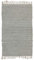 ABC Italia Italia Fleckerlteppich Läufer Reine Baumwolle 30C In Waschmaschine Waschbar , Größe:60x200cm, Grau