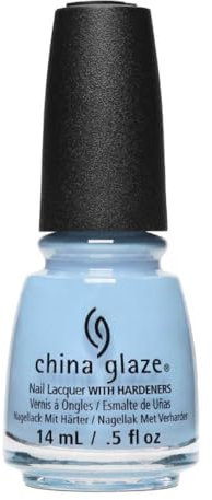 China Glaze Nail Lacquer with Hardeners, 14 ml, Water-Falling in Love