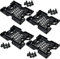 Uenhoy 4 Stück 6,3 cm oder 8,9 cm auf 13,3 cm SDD HDD Mounting Bracket, Hard Disk Drive Bays Holder Adapter Computer Case Adapter für PC