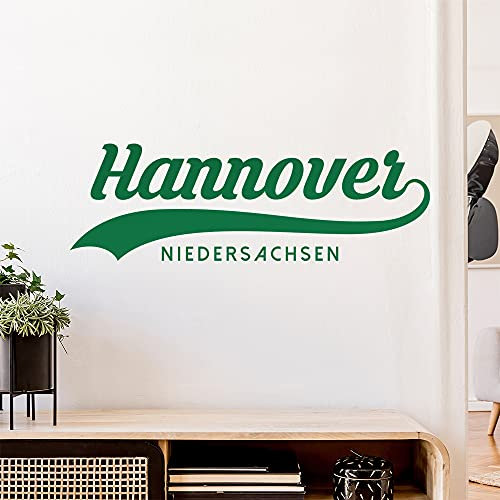 Hannover Niedersachsen Wandtattoo Wandaufkleber Wall Sticker - Dekoration, Küche, Wohnzimmer, Schlafzimmer, Badezimmer