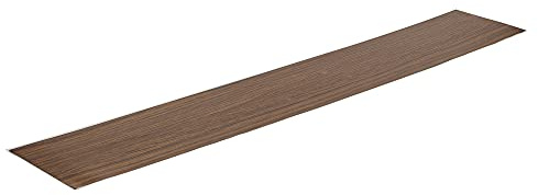Lino Lot de 28 planches de sol autocollantes en vinyle effet bois Noyer