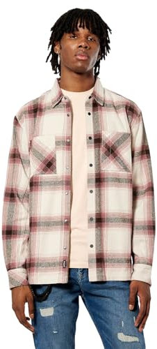 Kaporal - Surchemise Rose Homme en 100% Coton - Tango - M - Rose