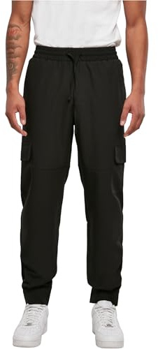 Urban Classics Herren Comfort Military Pants Black, S