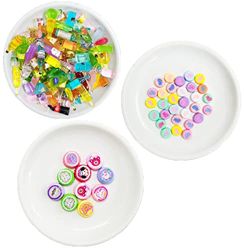 140 pièces Miniature Décoration de boissons Décoration de capsules de bouteilles, Modèle de bière, Ornement en résine pour Simulation instantanée Modèle de scène Mini vaisselle Maison de poupée