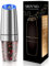 Gravity Electric Salt and Pepper Grinder Set, Battery Powered LED Light One Hand Automatic Operation, Adjustable Coarseness Mill Grinders Shakers Black (G.Silver 1p)