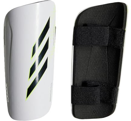Adidas Unisex Shin Guard X Sg Trn, White/Black/Lucid Lemon, IA0845, M